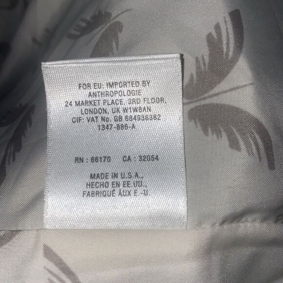 Elevenses Wool Vest Small Women's Anthropologie Gray Open Front Pockets Lined - Picture 8 of 9